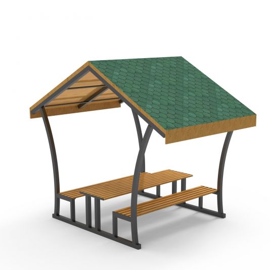 SV-170 2.5 X 2.5  Çalı Piknik Masası, , Kent Mobilyaları, Form Park Çocuk Oyun Parkları